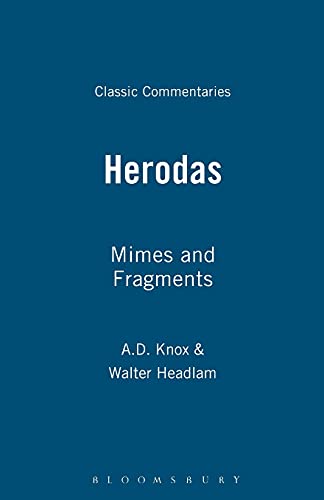 Stock image for Herodas: Mimes and Fragments for sale by Chiron Media