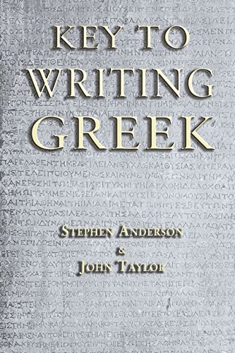 Beispielbild fr Key to Writing Greek zum Verkauf von Chiron Media