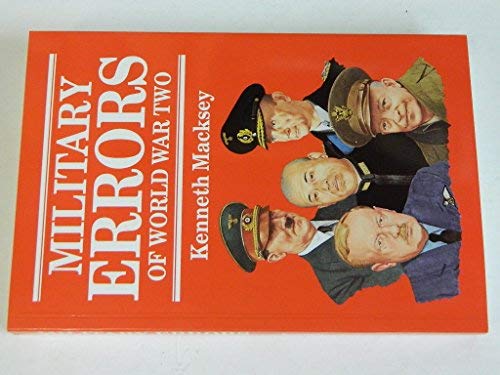 Beispielbild fr Military Errors of World War II zum Verkauf von Better World Books