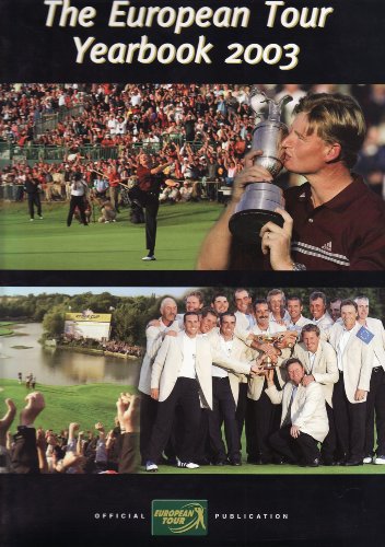 9781854109088: The European Tour Yearbook 2003