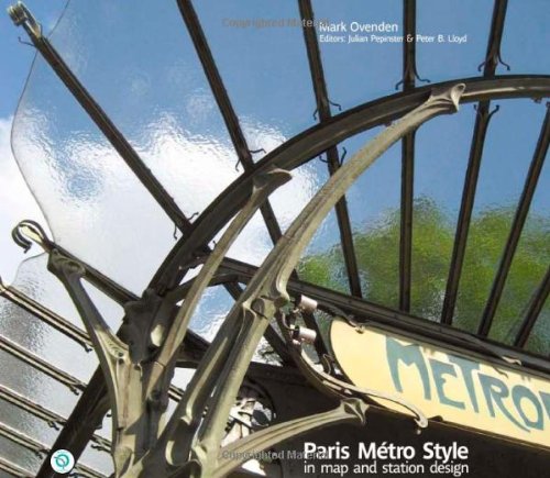 9781854143228: Paris Metro Style: In Map and Station Design