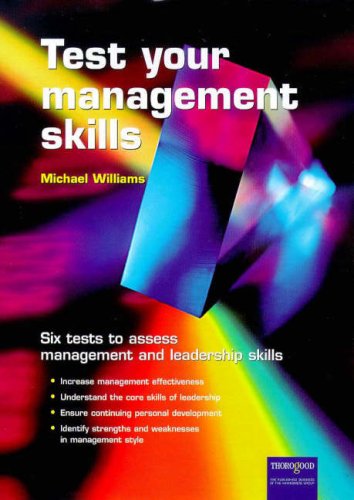 Test Your Management Skills (9781854180872) by Williams, Mike