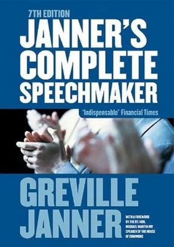 9781854182173: Janner's Speechmaker