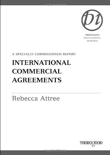 International Commercial Agreements (Business & Economics) (9781854182869) by Attree, Rebecca