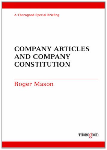 Beispielbild fr Company Articles and Company Constitution zum Verkauf von WorldofBooks