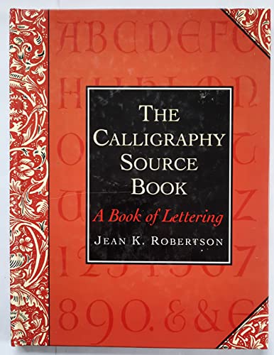 Beispielbild fr Calligraphy Source Book a Book of Letter zum Verkauf von Wonder Book