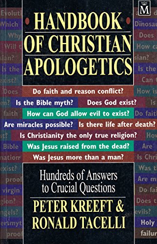 Handbook of Christian apologetics (9781854243065) by Peter Kreeft; Ronald K. Tacelli