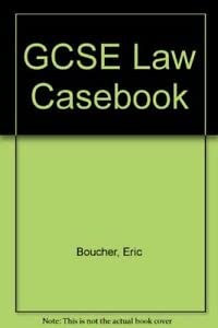 Stock image for GCSE Law Casebook for sale by Reuseabook