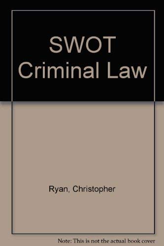 Beispielbild fr SWOT Criminal Law zum Verkauf von AwesomeBooks