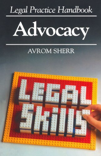 9781854311726: Legal Practice Handbook - Advocacy