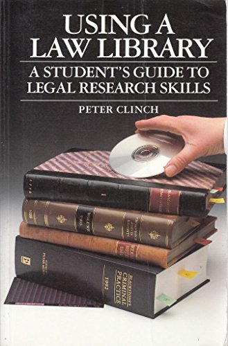 9781854311917: Using a Law Library: Student's Guide to Legal Research Skills