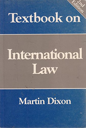 9781854312570: Textbook on International Law