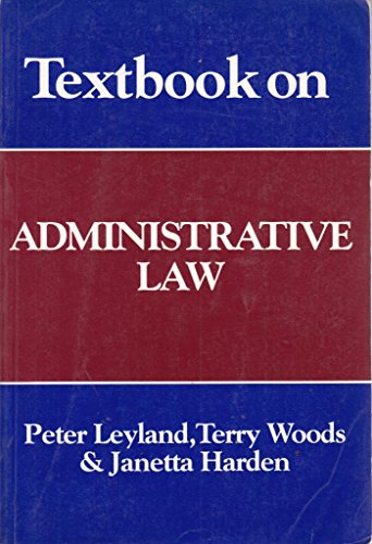 Stock image for Textbook on Administrative Law for sale by ThriftBooks-Dallas
