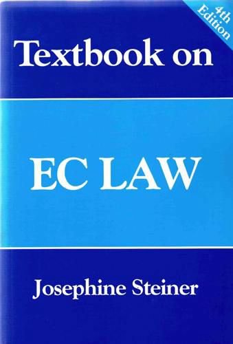 Beispielbild fr Textbook on EC Law (Textbook S.) zum Verkauf von WorldofBooks