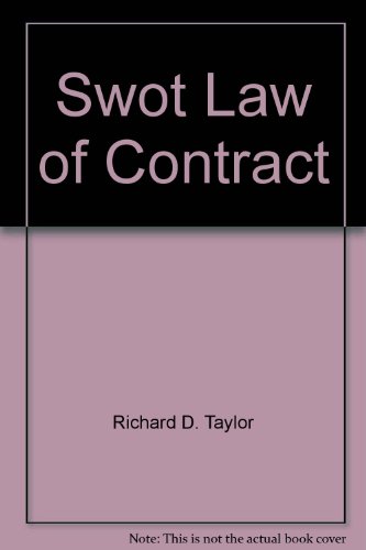 Stock image for SWOT Law of Contract for sale by WorldofBooks