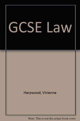 GCSE Law (9781854314499) by Harpwood, Vivienne; Alldridge, Peter