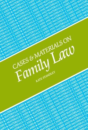 Stock image for Cases Materials Family Law P for sale by WorldofBooks