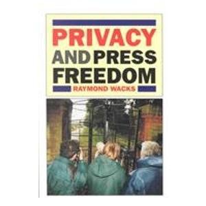 Beispielbild fr Privacy and Press Freedom: Rights in Conflict zum Verkauf von Goldstone Books