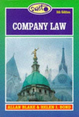 Beispielbild fr SWOT: Company Law zum Verkauf von WorldofBooks