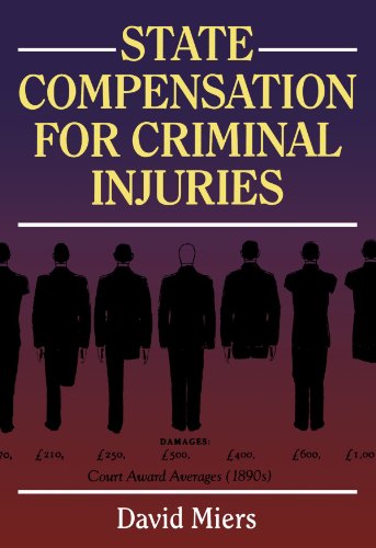 Compensation For Criminal Injuries (9781854315052) by Miers, David