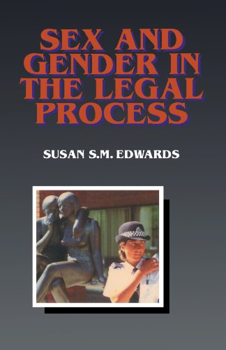 Sex and Gender in the Legal Process (9781854315076) by Edwards, Susan