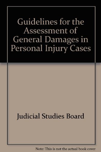 Stock image for Guidelines for the Assessment of General Damages in Personal Injury Cases for sale by WorldofBooks