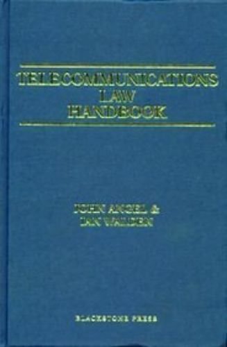 Beispielbild fr Telecommunications Law Handbook zum Verkauf von Phatpocket Limited