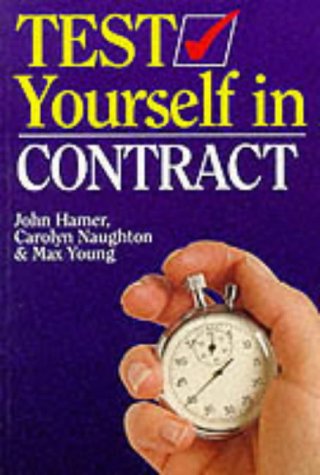 Test Yourself in Contract Law (9781854316301) by Young, Max; Hamer, John; Noughton, Caroline