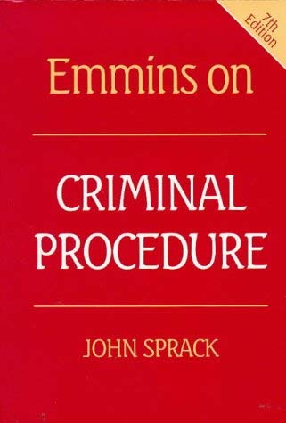 9781854316561: Emmins on Criminal Procedure