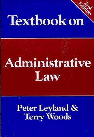 9781854316585: Textbook on Administrative Law (Textbook S.)