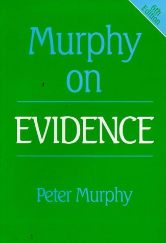 Stock image for Murphy on Evidence (Practical Approach to) for sale by Books From California