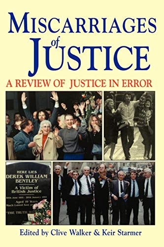 Beispielbild fr Miscarriages of Justice A Review of Justice in Error (Paperback) zum Verkauf von Iridium_Books