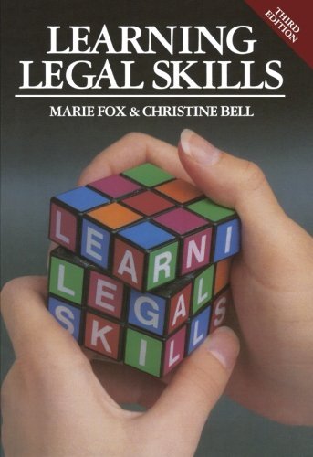 9781854317667: Learning Legal Skills