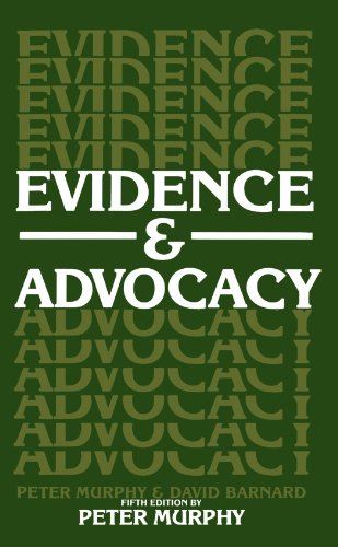 Beispielbild fr Evidence And Advocacy (Blackstone Press) zum Verkauf von WorldofBooks