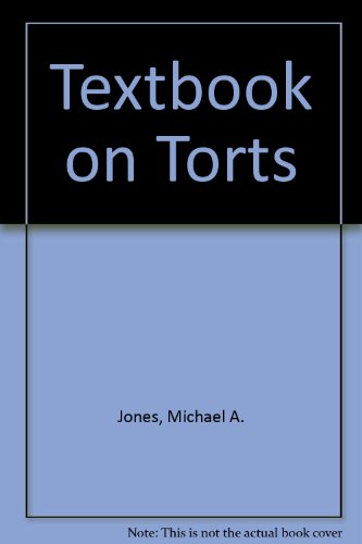 Beispielbild fr Textbook on Torts (Textbook S.) zum Verkauf von WorldofBooks