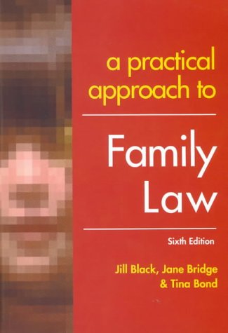 Beispielbild fr A PRACTICAL APPROACH TO FAMILY LAW. zum Verkauf von Cambridge Rare Books