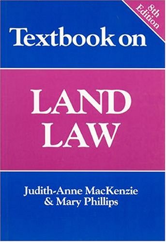9781854318756: Textbook on Land Law (Textbook)