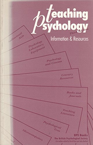 Imagen de archivo de Teaching Psychology: Information and Resources a la venta por WorldofBooks