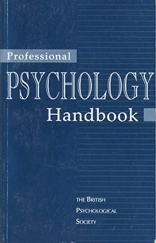 Beispielbild fr Professional Psychology Handbook zum Verkauf von Anybook.com