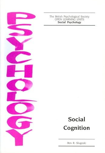 Beispielbild fr Social Cognition (Open Learning Units) zum Verkauf von Phatpocket Limited
