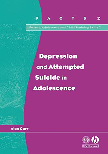 Imagen de archivo de Depression and Attempted Suicide in Adolescents a la venta por Better World Books: West