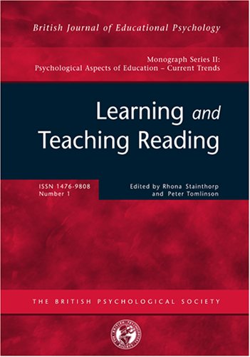 Imagen de archivo de Learning and Teaching Reading a la venta por WorldofBooks