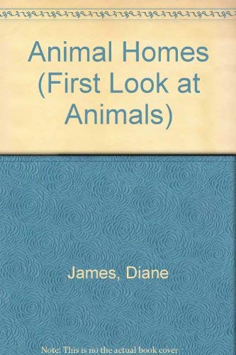 Beispielbild fr Animal Homes (Jump! Starts First Look at Animals S.) zum Verkauf von AwesomeBooks