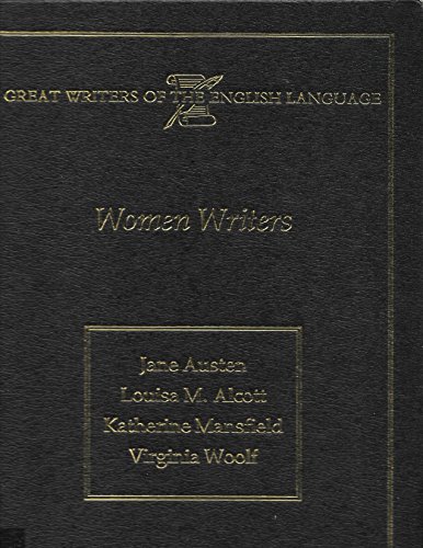 Women Writers (Great Writers Of The English Language) (9781854350084) by Reg Wright