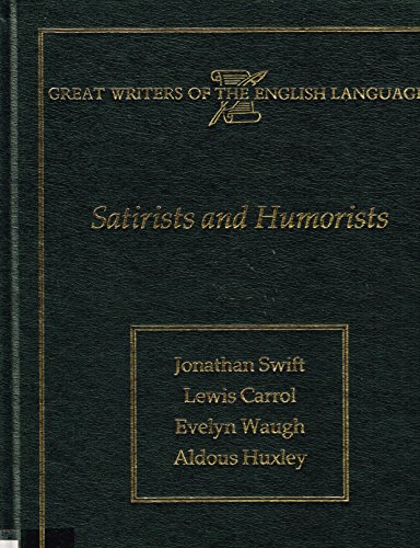 Stock image for Satirists and Humorists for sale by Better World Books