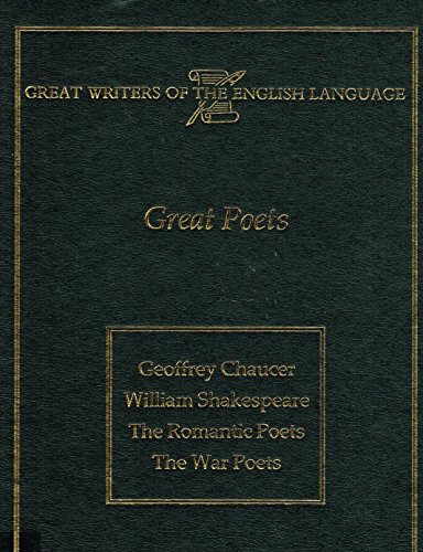 Stock image for Great Poets (Great Writers Of The English Language) for sale by Booksavers of MD