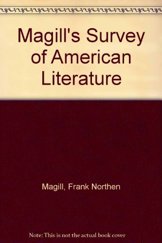 9781854357328: Magill's Survey of American Literature