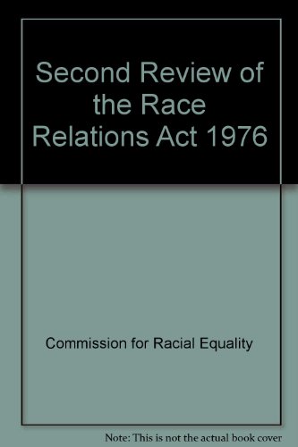 Beispielbild fr Second Review of the Race Relations Act 1976 zum Verkauf von Phatpocket Limited