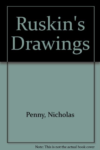 9781854441065: Ruskin's Drawings