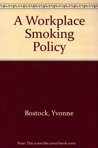 9781854488787: Smoking Policies at Work